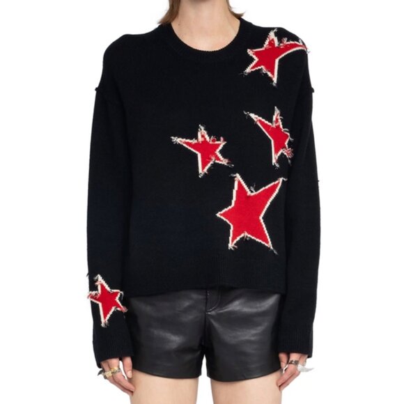 Zadig & Voltaire Markuz Cashmere Crewneck Sweater - Picture 4 of 7